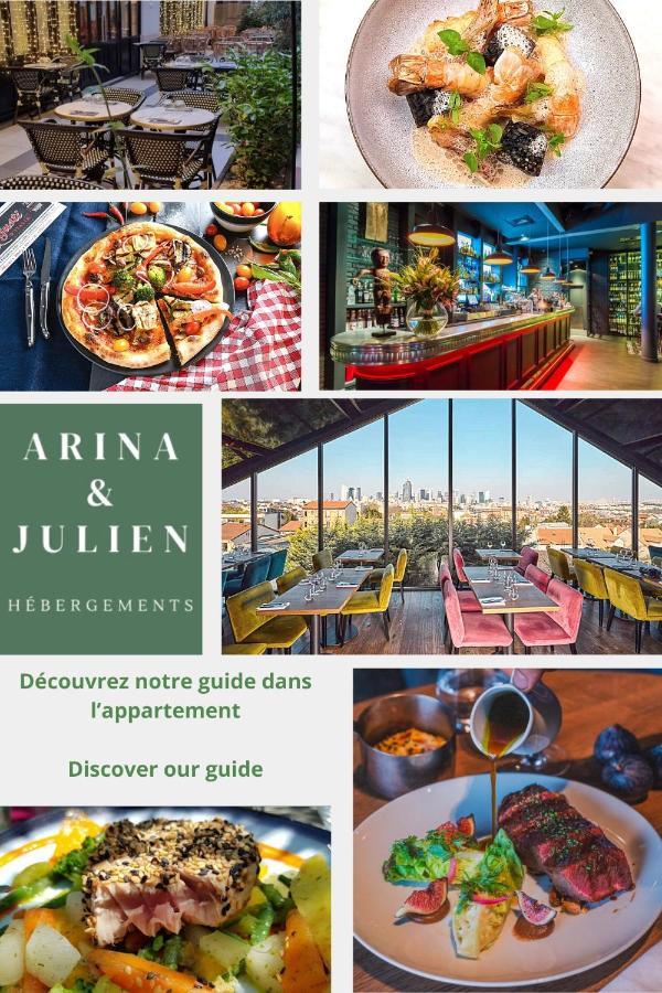 Arina & Julien La Defense-Paris Suresnes Exterior foto